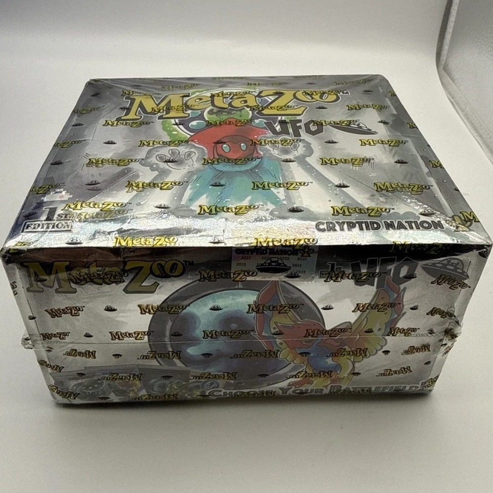 MetaZoo Cryptid Nation UFO 1st Edition Booster Box 36 Packs Factory Sealed TCG